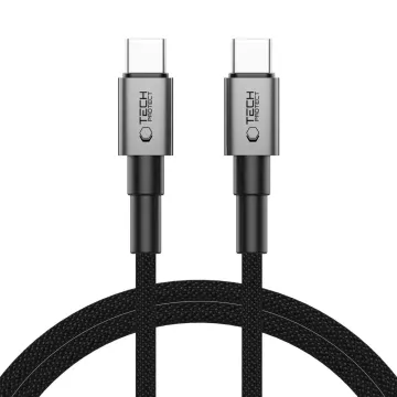 USB-C kabel Tech-Protect UltraBoost DNA Type-C PD100W/5A 1m Iron Grey