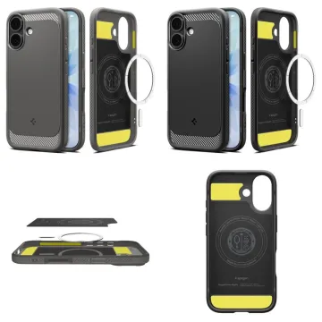 Pouzdro Spigen Rugged Armor MagFit MagSafe iPhone 17