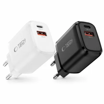 Tech-Protect NCA65W-GAN PD 65W QC3.0 2-portová nabíječka USB-C USB-A
