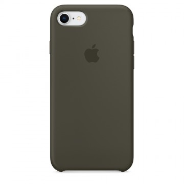 Silikonový kryt Apple Silicone Case iPhone 8/7 Tmavě olivový (Dark Olive) Silikonový kryt Apple Silicone Case iPhone 8/7 Tmavě olivový (Dark Olive)