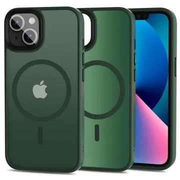 Tech-Protect Magmat MagSafe iPhone 13 Matte Green