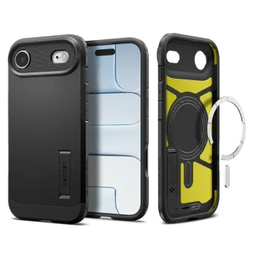 Pouzdro Spigen Tough Armor T MagFit MagSafe iPhone Air černé