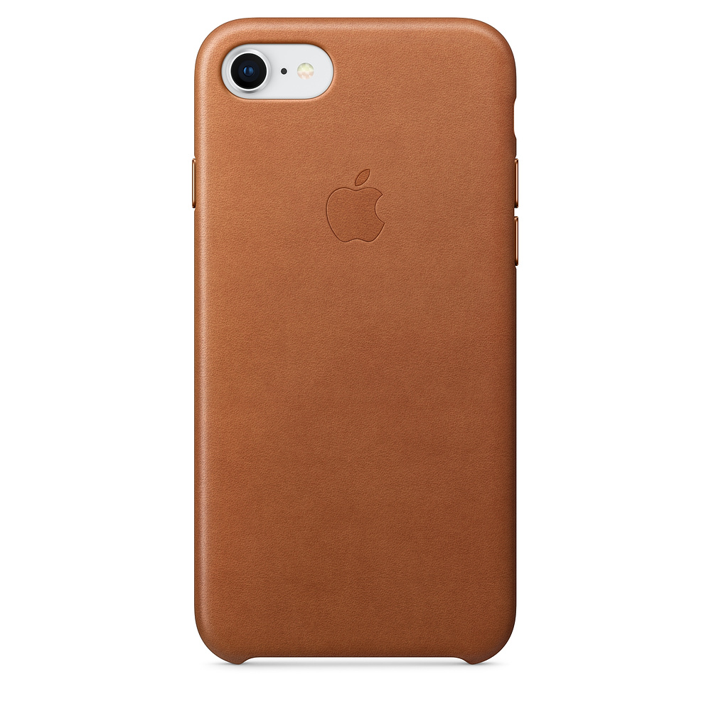 Kožený kryt Apple Leather Case iPhone 8/7 MQH72ZM/A Sedlově hnědý (Saddle Brown) Kožený kryt Apple Leather Case iPhone 8/7 MQH72ZM/A Sedlově hnědý (Saddle Brown)