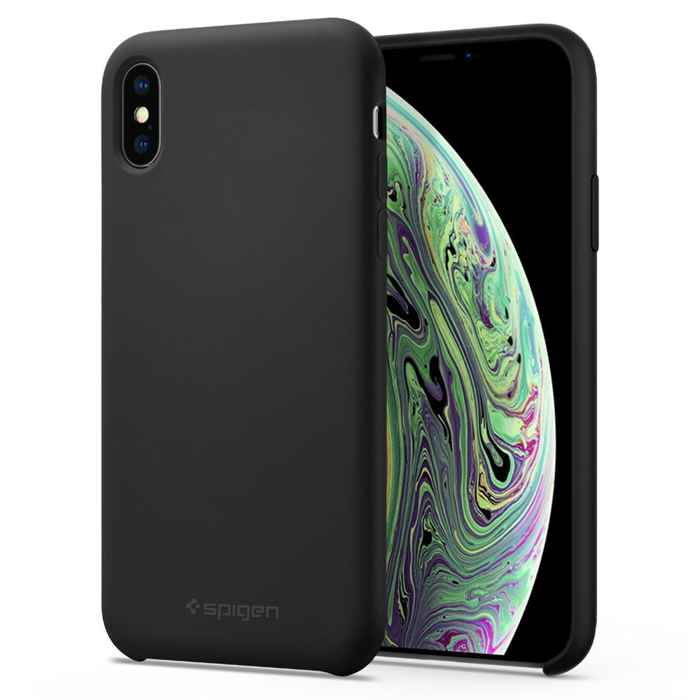 Kryt Spigen Silicone Fit pro iPhone XS/X Kryt Spigen Silicone Fit pro iPhone XS/X