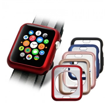 Silikonový obal Jelly Metal na Apple Watch Series 3/2/1 (38mm) Silikonový obal Jelly Metal na Apple Watch Series 3/2/1 (38mm)