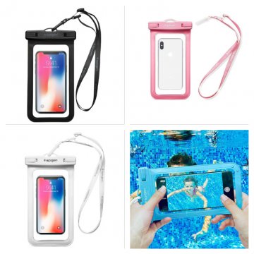 Vodotěsné univerzální pouzdro Spigen Velo A600 Waterproof Phone Case Vodotěsné univerzální pouzdro Spigen Velo A600 Waterproof Phone Case