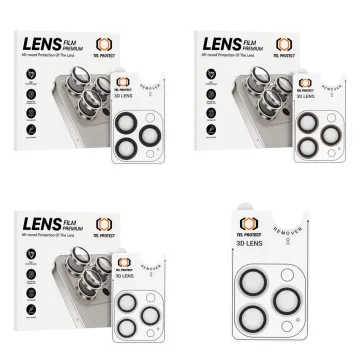 Ochranný 3D kryt objektivu Tel Protect 3D Lens iPhone 16 Pro / 16 Pro Max