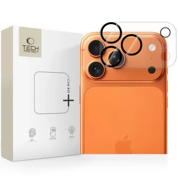 Tech-Protect Cam Fit+ Ochranné sklo objektivu iPhone 17 Pro Max čiré