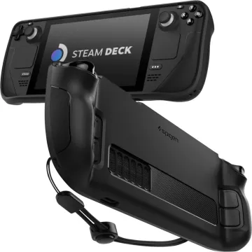 Pouzdro Spigen Rugged Valve Steam Deck / OLED - matně černé