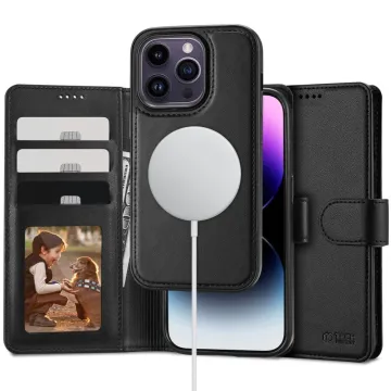 Pouzdro 2v1 Tech-Protect Wallet MagSafe iPhone 15 Pro Max černé