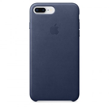 Kožený kryt Apple Leather Case iPhone 8 Plus / 7 Plus Půlnočně modrý (Midnight Blue) Kožený kryt Apple Leather Case iPhone 8 Plus / 7 Plus Půlnočně modrý (Midnight Blue)