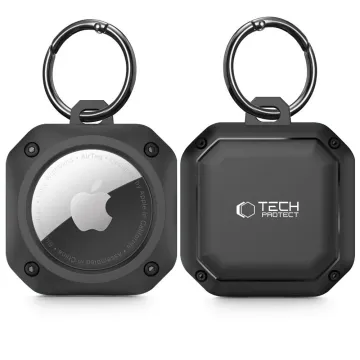 Kryt Tech-Protect Rough Pro na Apple AirTag 1 / 2 černý