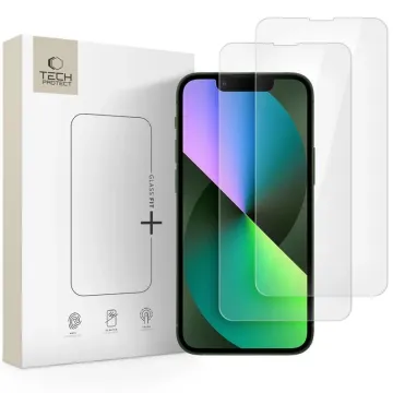 Tech-Protect Glass Fit+ 2-Pack: Tvrzené sklo pro iPhone 13 mini čiré