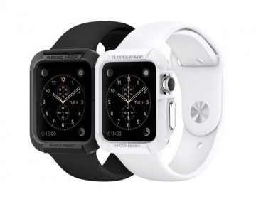 Kryt Spigen SPG Rugged Armor na Apple Watch Series 3/2/1 (38mm) Kryt Spigen SPG Rugged Armor na Apple Watch Series 3/2/1 (38mm)