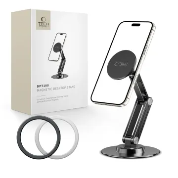 Tech-Protect DPT100 Magnetický MagSafe stojan na telefon černý