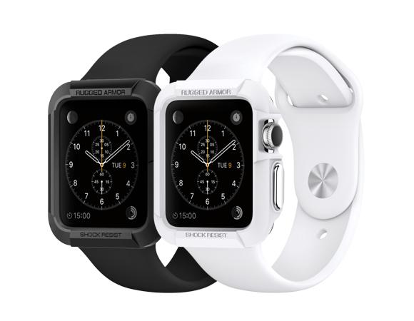 Kryt Spigen SPG Rugged Armor na Apple Watch Series 3/2/1 (42mm) Kryt Spigen SPG Rugged Armor na Apple Watch Series 3/2/1 (42mm)