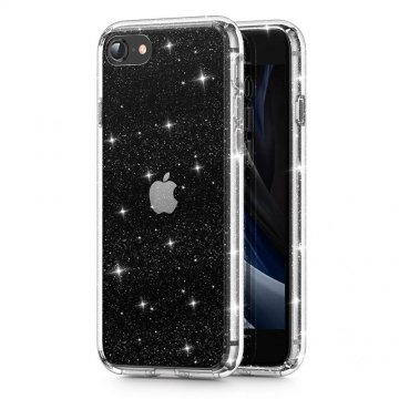Pouzdro Tech-Protect Glitter iPhone 7/8/SE (2020/2022) Clear