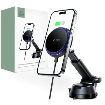 MagSafe držák s nabíječkou Tech-Protect MM15W-V4 Dashboard Car Mount