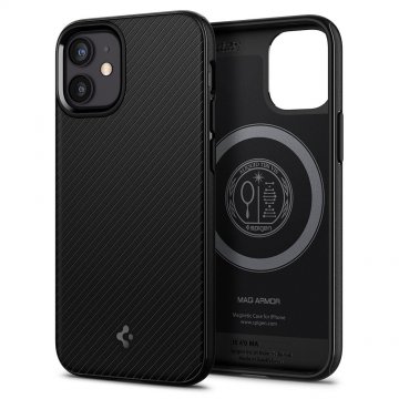 Spigen Mag Armor iPhone 12 mini černé Spigen Mag Armor iPhone 12 mini černé