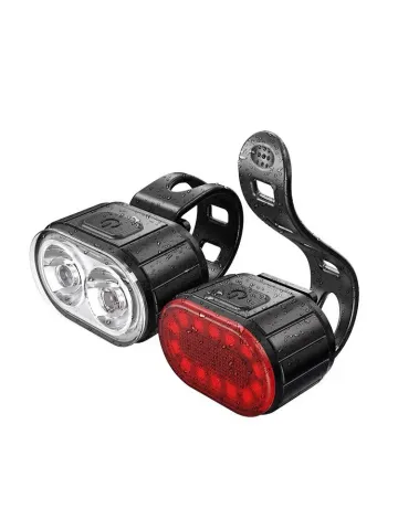 New Image RF-L10 Přední a zadní nabíjecí LED světlo na kolo