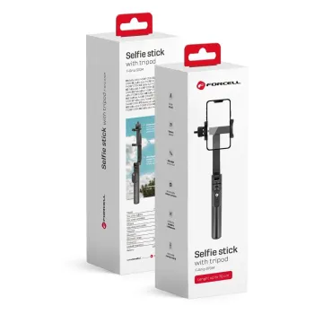 FORCELL F-GRIP S70M Bluetooth selfie tyč se stativem a ovladačem - černá