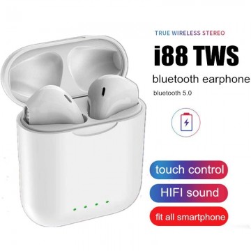 Bezdrátová bluetooth sluchátka TWS AirPods i88 Bezdrátová bluetooth sluchátka TWS AirPods i88
