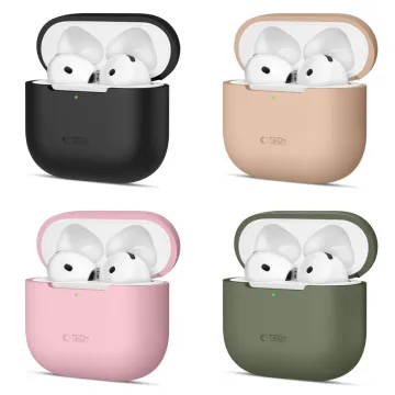 Pouzdro Tech-Protect Silicone na AirPods 4