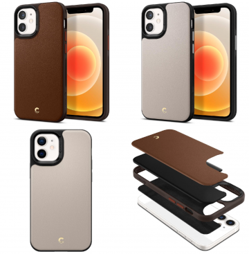 Spigen CYRILL Leather Brick iPhone 12 mini Spigen CYRILL Leather Brick iPhone 12 mini
