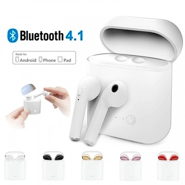 Bezdrátová bluetooth sluchátka AirPods i7S TWS + nabíjecí krabička Bezdrátová bluetooth sluchátka AirPods i7S TWS + nabíjecí krabička
