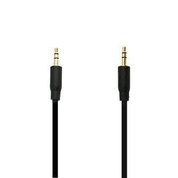 Audio kabel Jack 3,5mm na Jack 3,5mm (1m, černý)