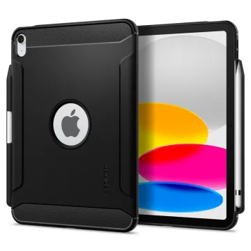 Pouzdro Spigen Rugged Armor Apple iPad 10,9" 2022/2024 / 11" 2025 Matte Black