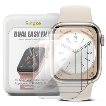 Ringke Dual Easy Film 3-PACK Apple Watch 4 / 5 / 6 / 7…