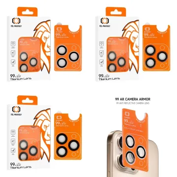 Tel Protect Titanium Lens 99% AR Ochrana objektivů iPhone 16 Pro Max / 16 Pro