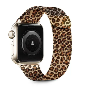 Řemínek Tech-Protecet Lamano Apple Watch 8 9 10 11 SE (40 / 41 / 42mm) panter