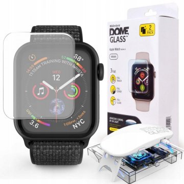 3D sklo WhiteStone Dome Glass na Apple Watch Series 4/5/6/SE (40mm) 3D sklo WhiteStone Dome Glass na Apple Watch Series 4/5/6/SE (40mm)