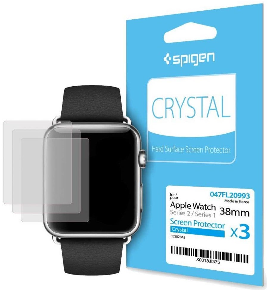 Fólie Spigen SPG Crystal na displej Apple Watch Series 3/2/1 (38mm) Fólie Spigen SPG Crystal na displej Apple Watch Series 3/2/1 (38mm)
