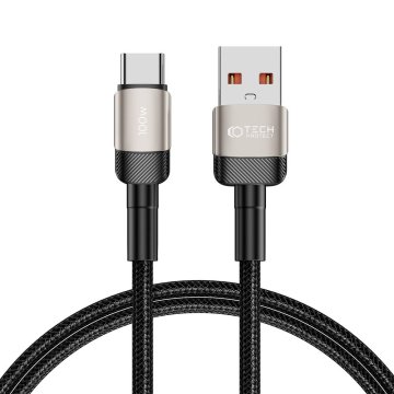 Kabel Tech-Protect UltraBoost EVO YJ-0042 USB-A / USB-C 100W/5A 1m titanový