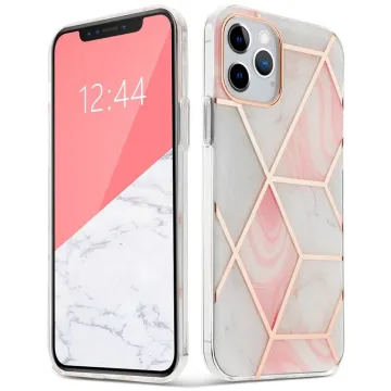 Tech-Protect Marble 2 iPhone 12 mini, růžové