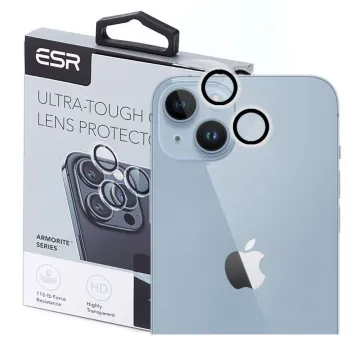 Tvrzené sklo ESR Armorite Camera Lens iPhone 15 Plus / 15 čiré
