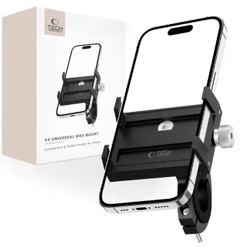 Tech-Protect V4 Univerzální kovový držák mobilu na řídítka