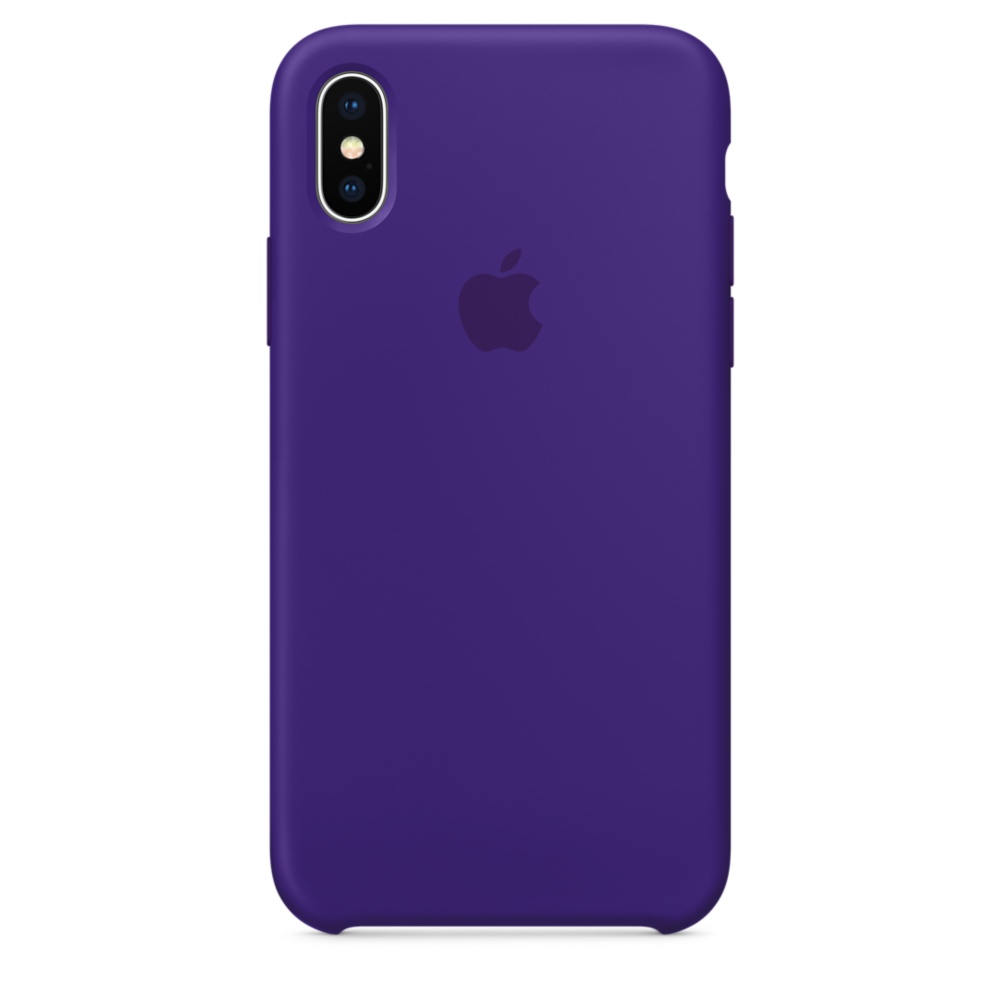 Silikonový kryt Apple Silicone Case iPhone XS/X Tmavě fialový (Ultra Violet) Silikonový kryt Apple Silicone Case iPhone XS/X Tmavě fialový (Ultra Violet)