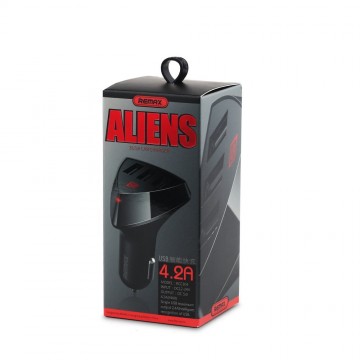 Nabíječka do auta REMAX Aliens RC-C304 4.2A, 3x USB Nabíječka do auta REMAX Aliens RC-C304 4.2A, 3x USB
