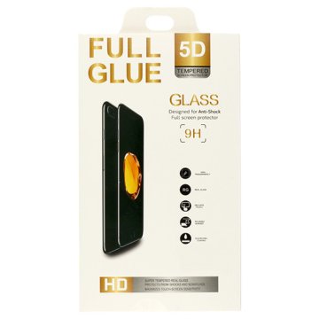 Tvrzené sklo Full Glue 5D iPhone 15 Pro černé