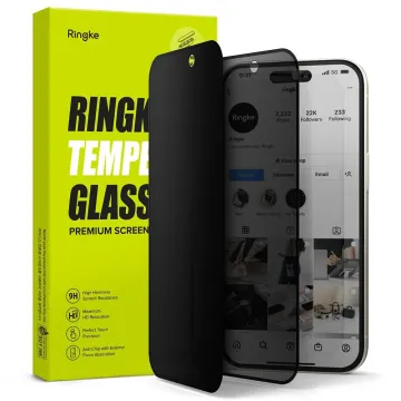 Prémiové tvrzené sklo Ringke TG Privacy iPhone 15