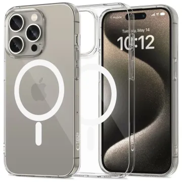 Pouzdro Tech-Protect Flexair MagSafe iPhone 15 Pro Max čiré