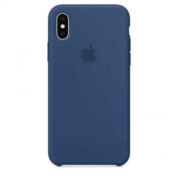 Silikonový kryt Apple Silicone Case iPhone XS/X Kobaltově modrý (Cobalt Blue) Silikonový kryt Apple Silicone Case iPhone XS/X Kobaltově modrý (Cobalt Blue)