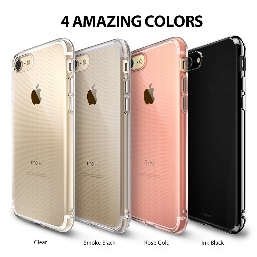 Obal Ringke Air + Fólie na displej na Apple iPhone 8/7 Obal Ringke Air + Fólie na displej na Apple iPhone 8/7