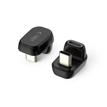 Tech-Protect UltraBoost AA04 USB-C úhlový adaptér 90° PD 100W 40Gbps černý