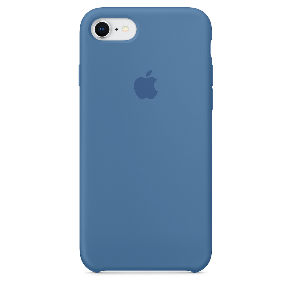Silikonový kryt Apple Silicone Case iPhone 8/7 Džínově modrý (Denim Blue) Silikonový kryt Apple Silicone Case iPhone 8/7 Džínově modrý (Denim Blue)