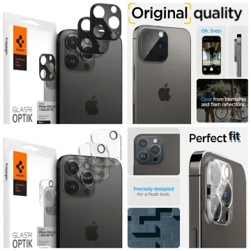 Spigen GLAStR Optik 2-Pack iPhone 14 Pro / 14 Pro Max / 15 Pro / 15 Pro Max / 16 Pro / 16 Pro Max